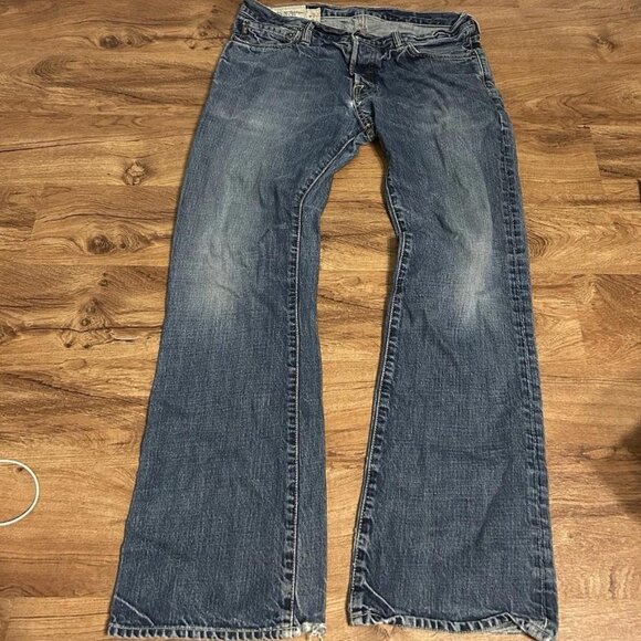 Men's Blue and Navy Jeans - Picture 1 of 4